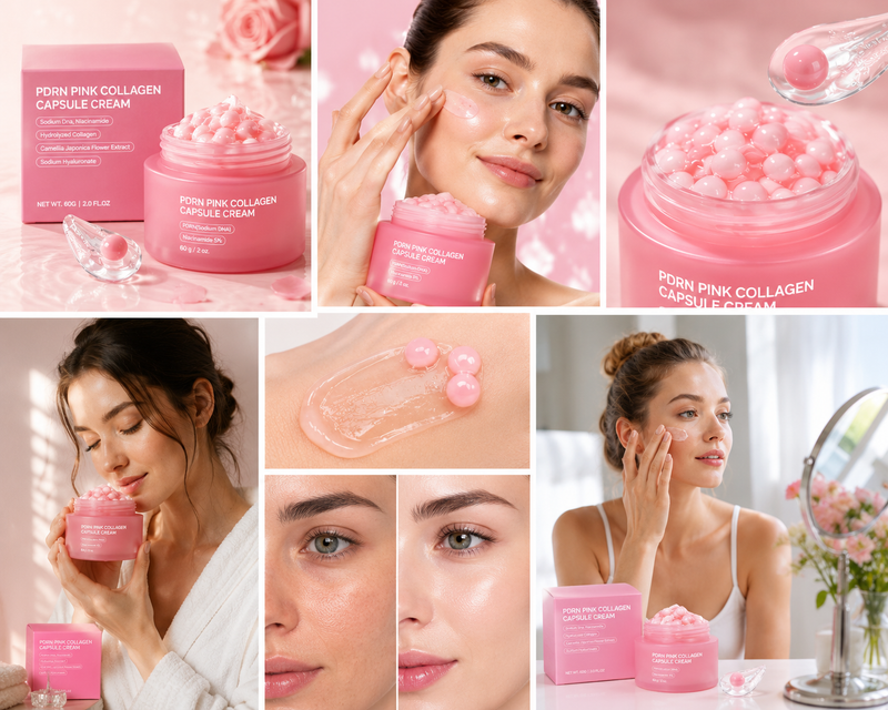 Capsule Collagen Cream – Hidratare Intensă & Elasticitate - imagine 1